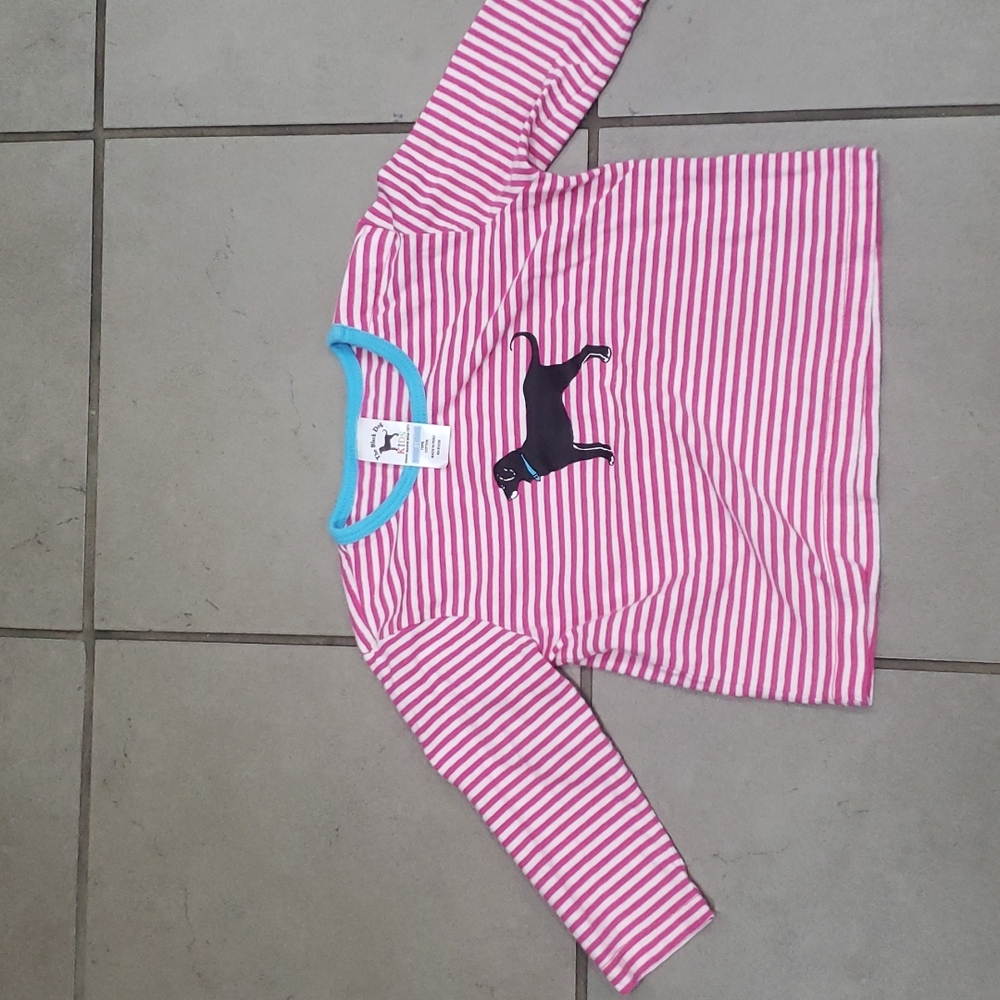 The black dog girls size 2T shirt